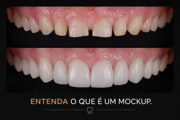 Mockup para tratamento com facetas dentárias em Campinas na Freitas Odontologia